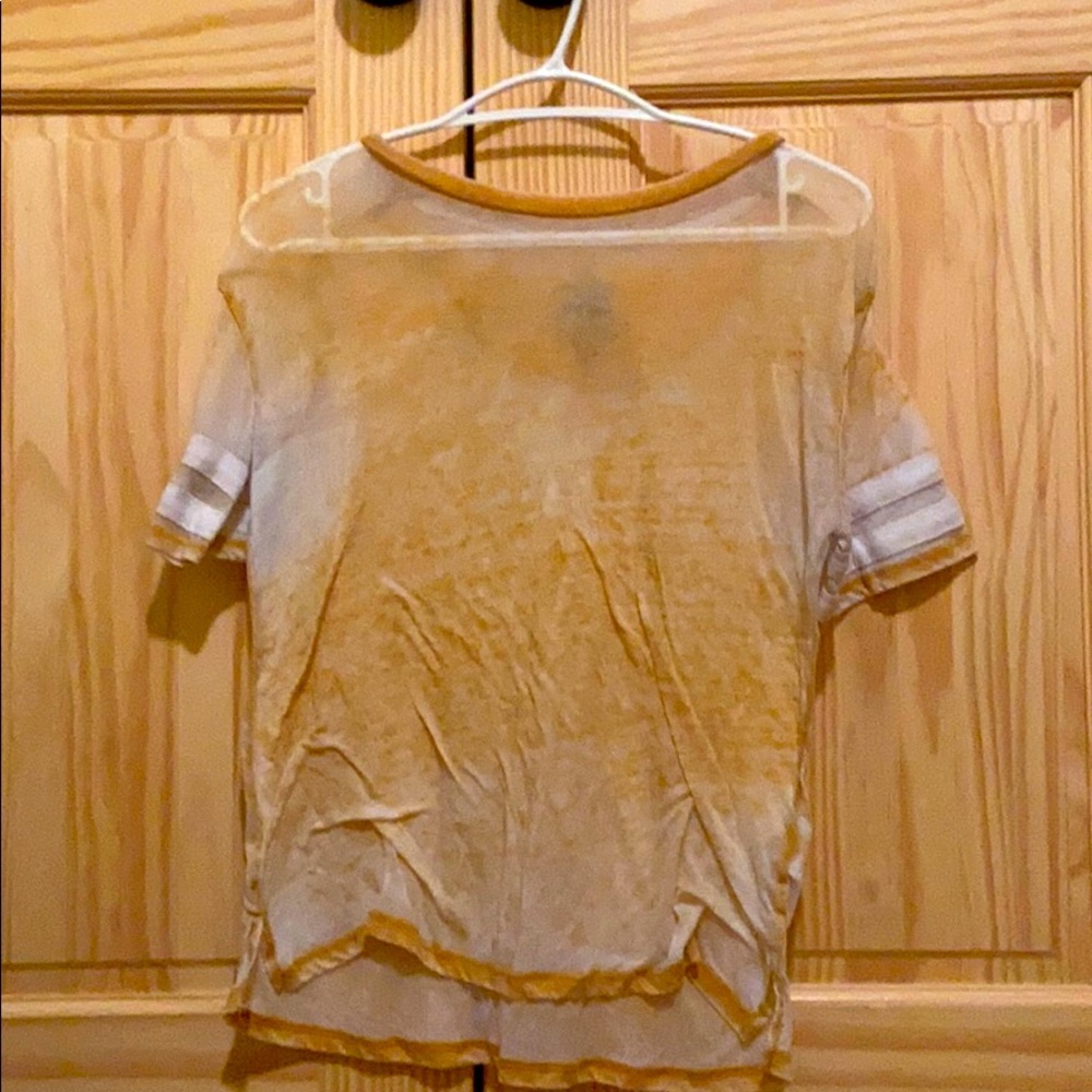 Yellow t-shirt